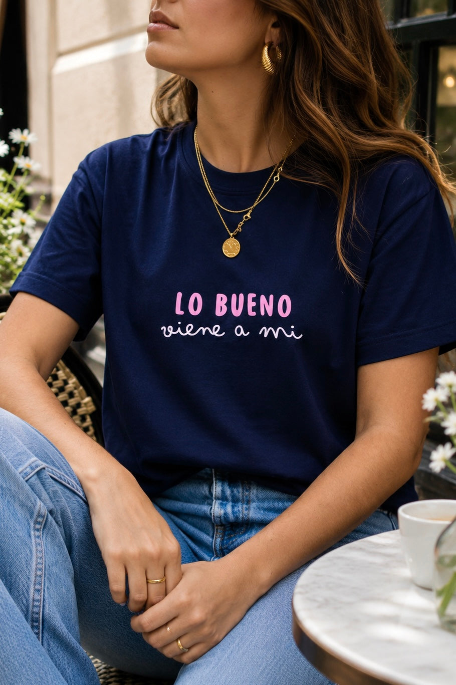 T-shirt - Lo bueno viene a mi