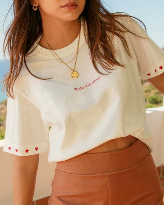 T-shirt - Todo con amor