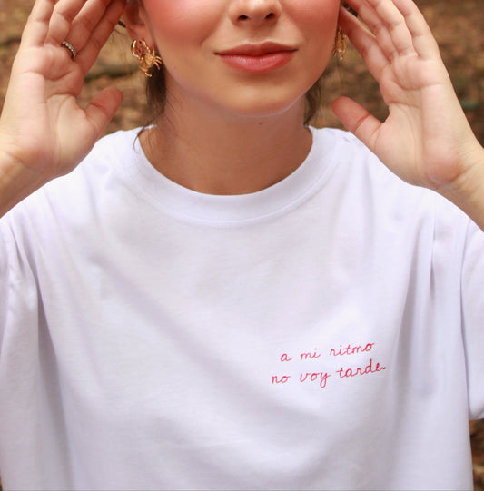 T-shirt - A mi ritmo no voy tarde