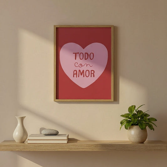 Todo con amor. PRINT