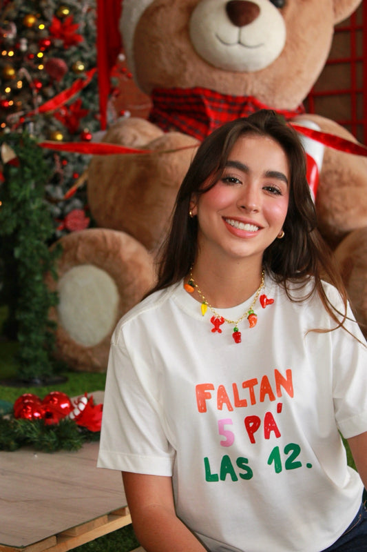 T-shirt - faltan 5 pa' las 12.