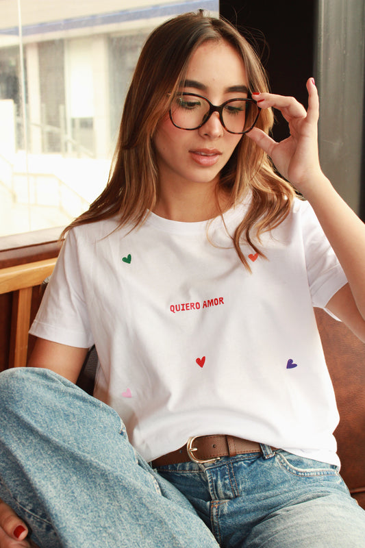 T-shirt - Quiero amor