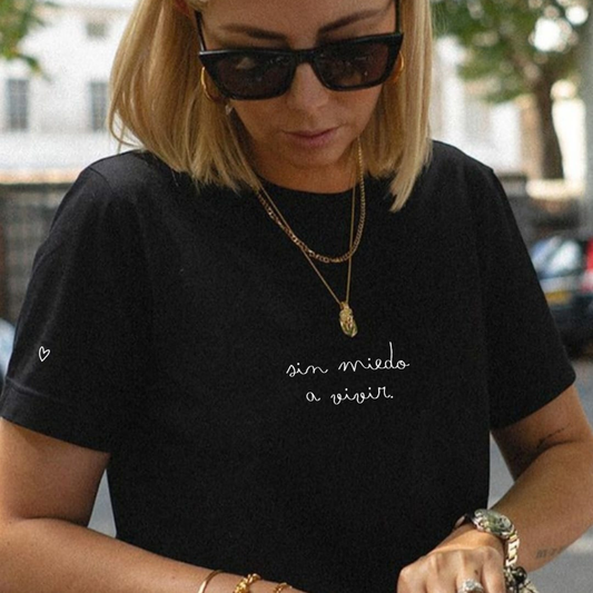 T-shirt - Sin miedo a vivir