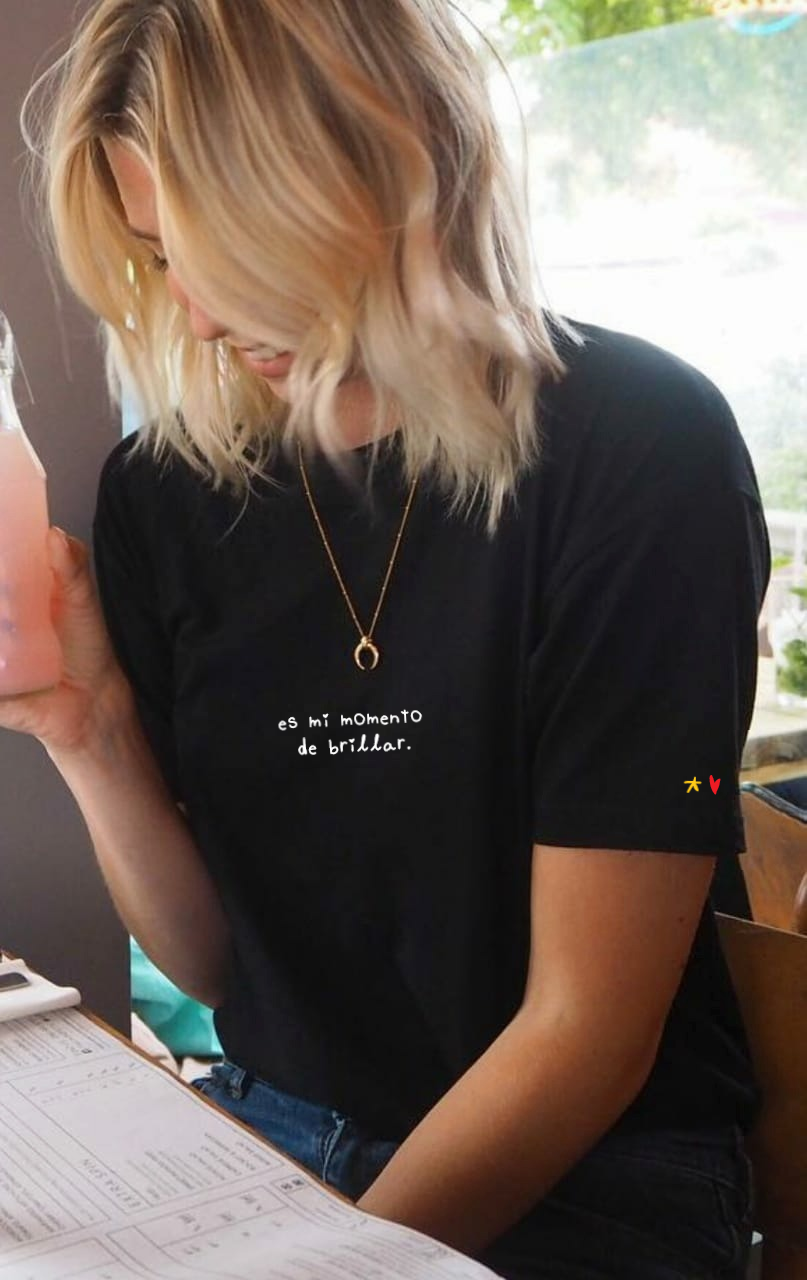 T-shirt - es mi momento de brillar