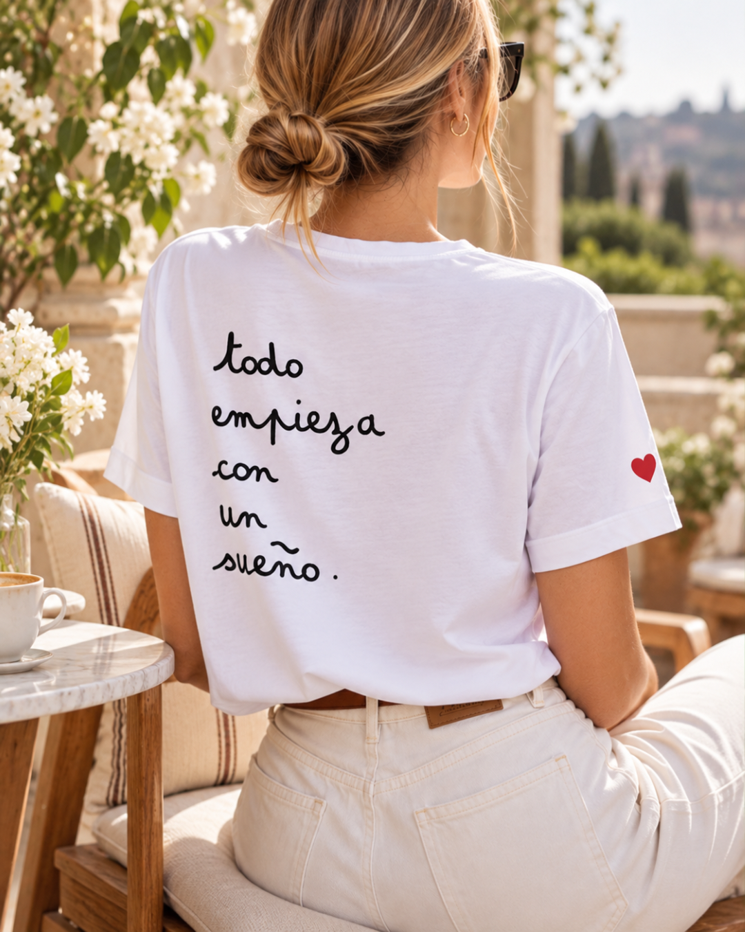 T-shirt - Todo empieza con un sueño