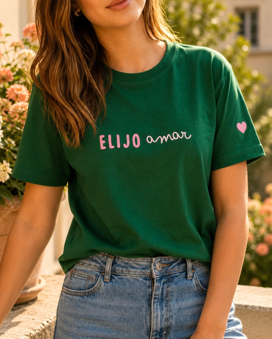 T-shirt - Elijo amar