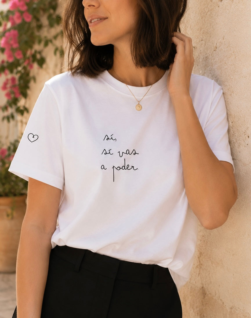 T-shirt - Sí, sí vas a poder.