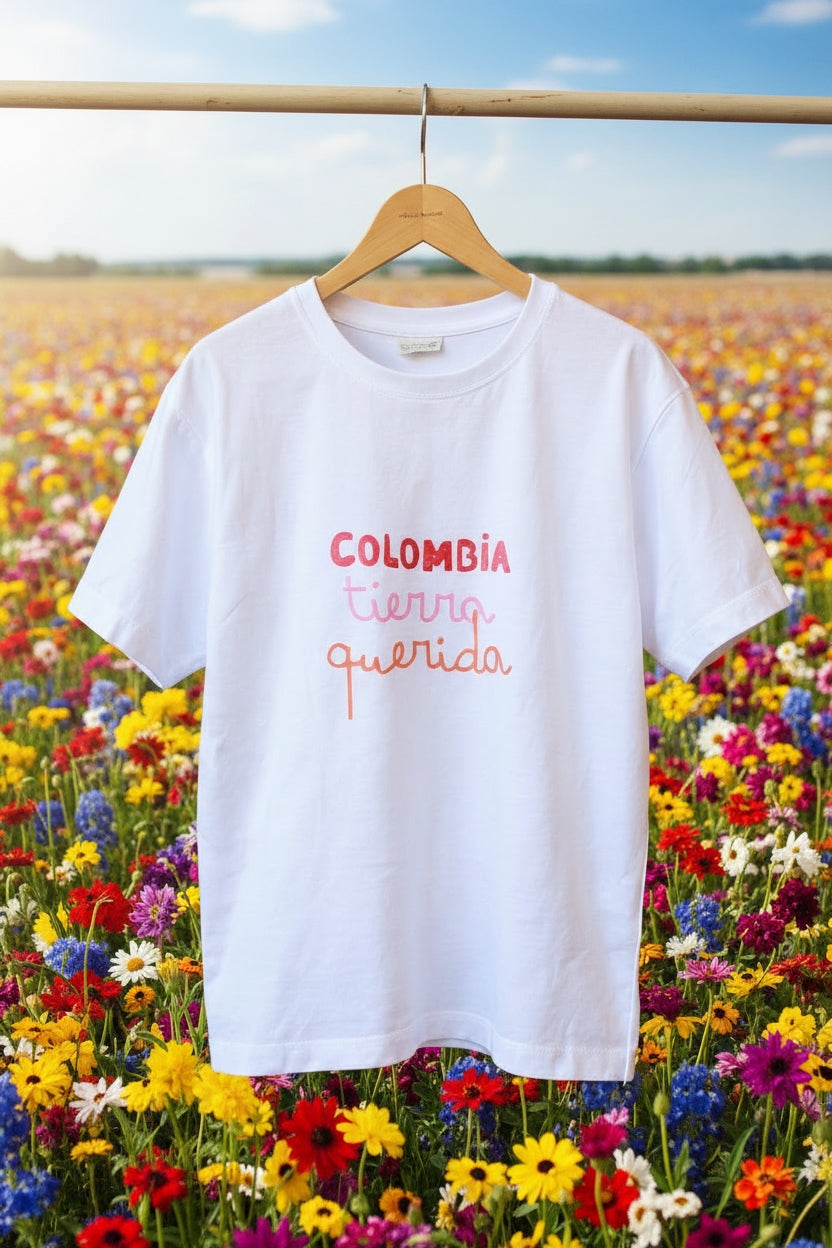 T-shirt - Colombia tierra querida