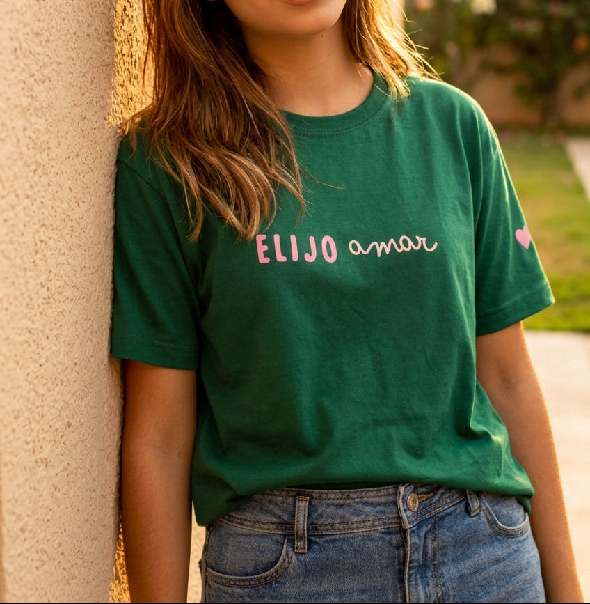 T-shirt - Elijo amar
