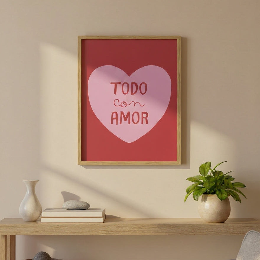 Todo con amor. PRINT