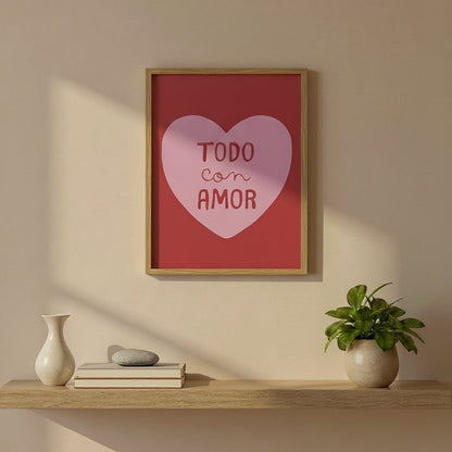 Todo con amor. PRINT