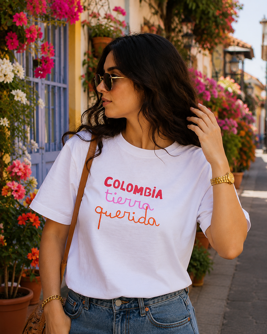T-shirt - Colombia tierra querida