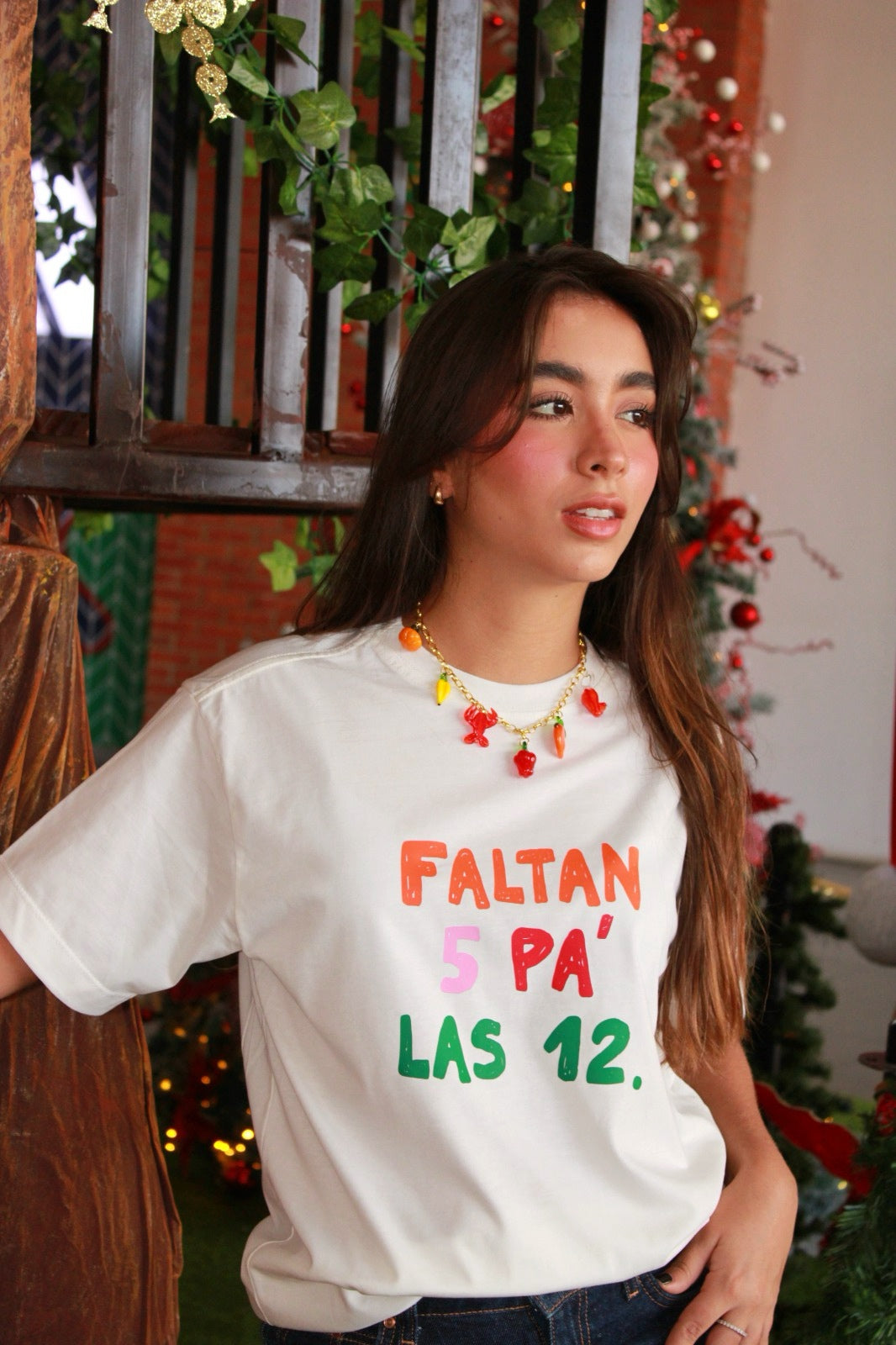 T-shirt - faltan 5 pa' las 12.
