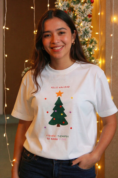 T-shirt - Feliz navidad (arbolito)