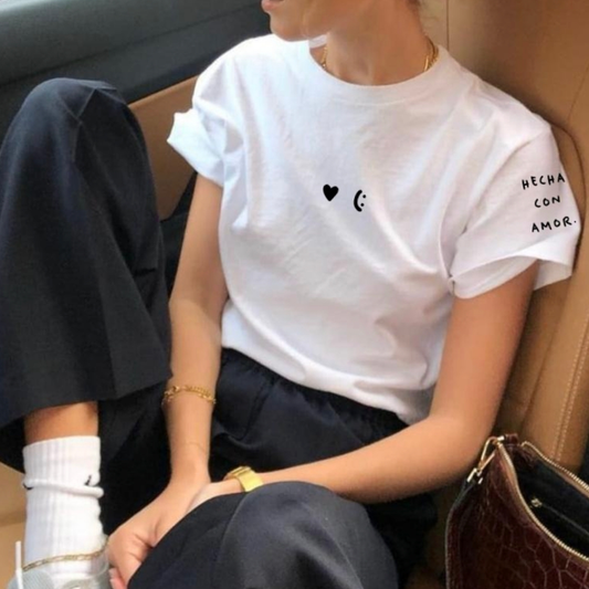 T-shirt - Hecha con amor