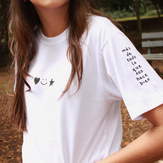 T-shirt - Más de todo lo que nos hace bien