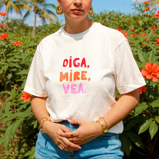 T-shirt - Oiga, mire, vea