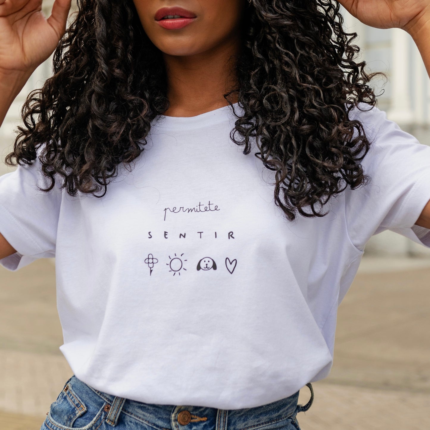 T-shirt - Permítete sentir