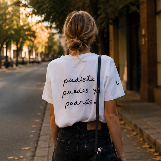 T-shirt - Pudiste, puedes y podrás