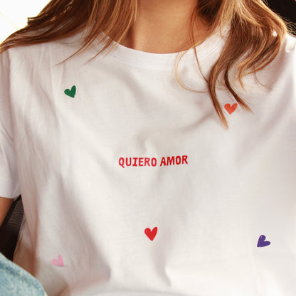 T-shirt - Quiero amor