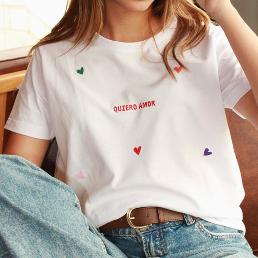 T-shirt - Quiero amor