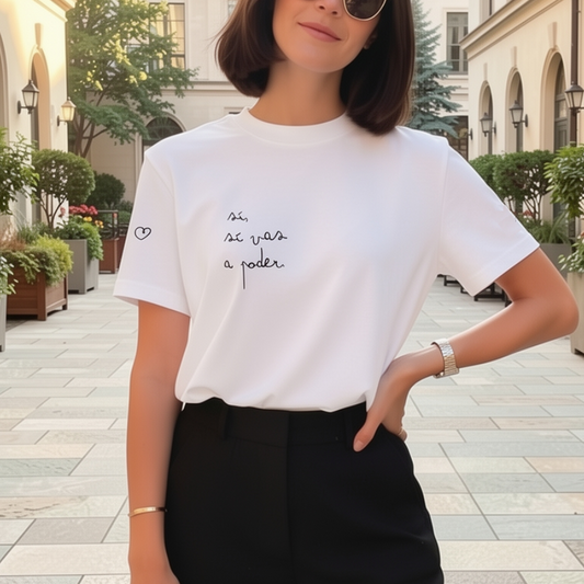T-shirt - Sí, sí vas a poder.