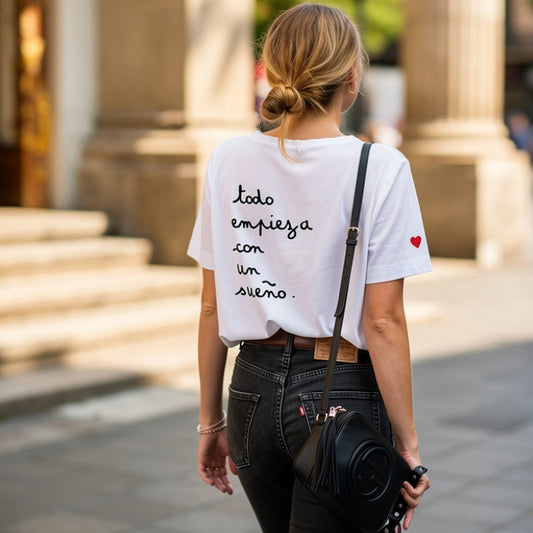 T-shirt - Todo empieza con un sueño