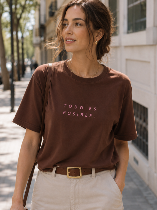 T-shirt - Todo es posible