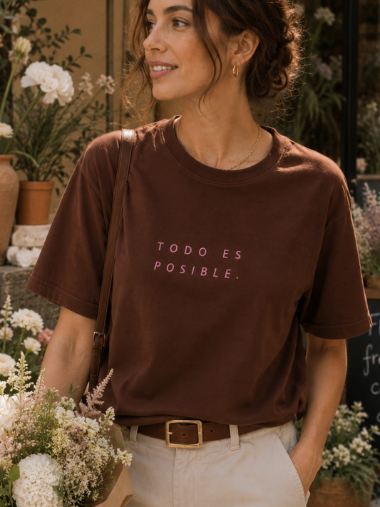 T-shirt - Todo es posible