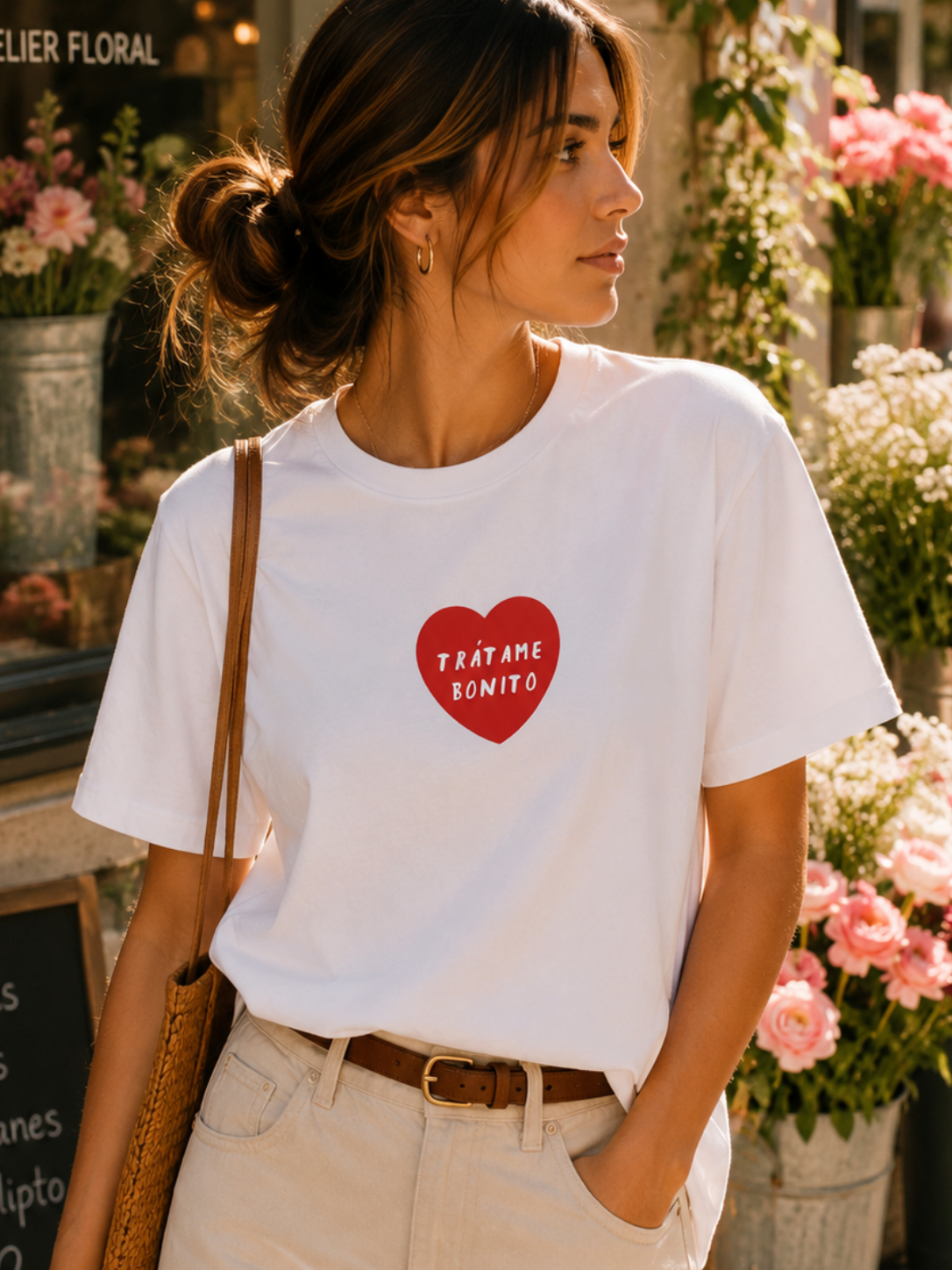 T-shirt - Trátame bonito