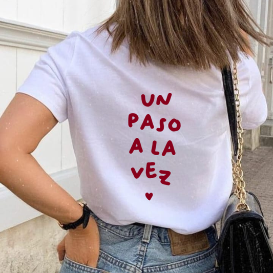 T-shirt - Un paso a la vez
